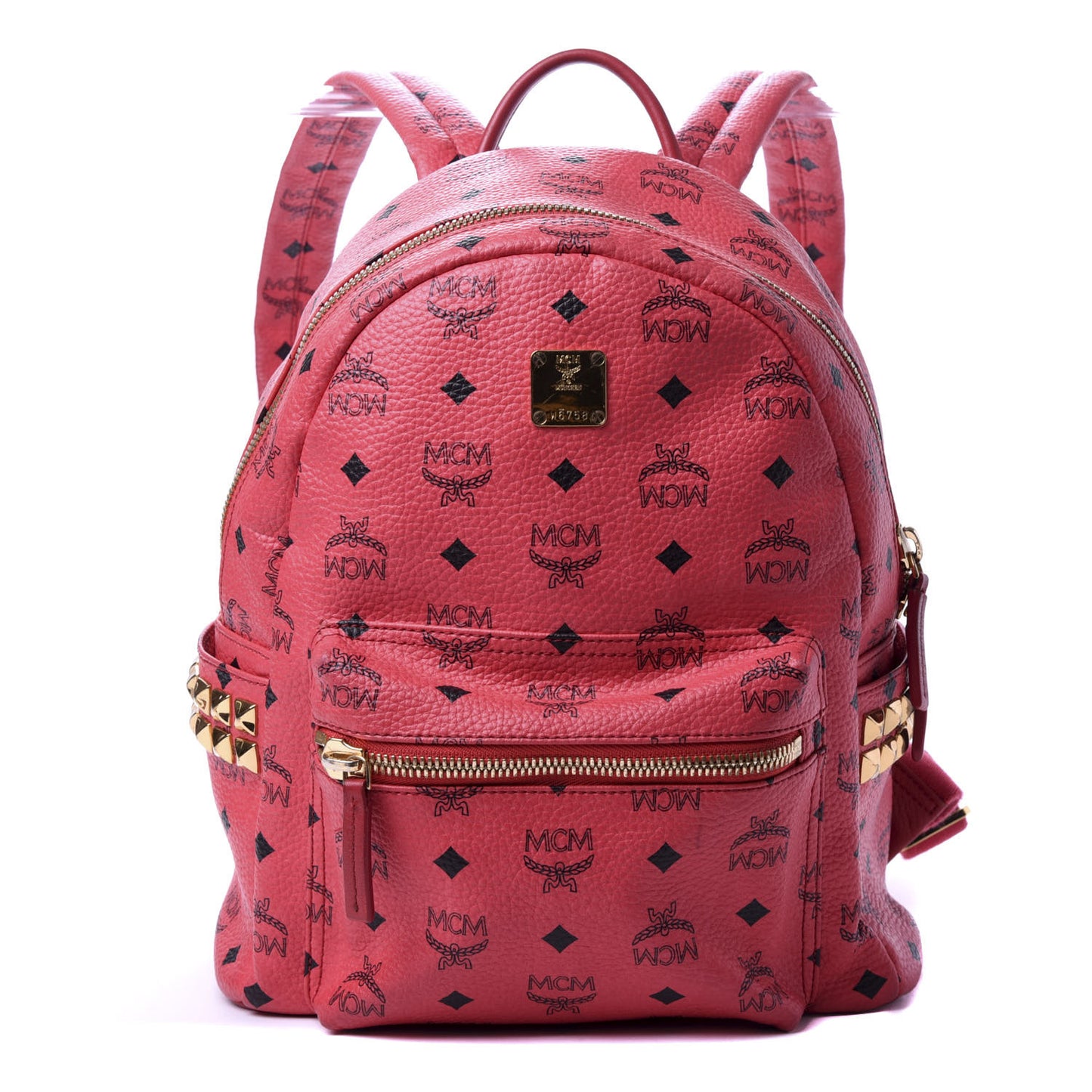Visetos Side Stud Small Stark Backpack Corail