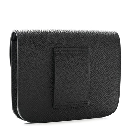 Hermes Epsom Constance Slim Wallet Black 4 of 9
