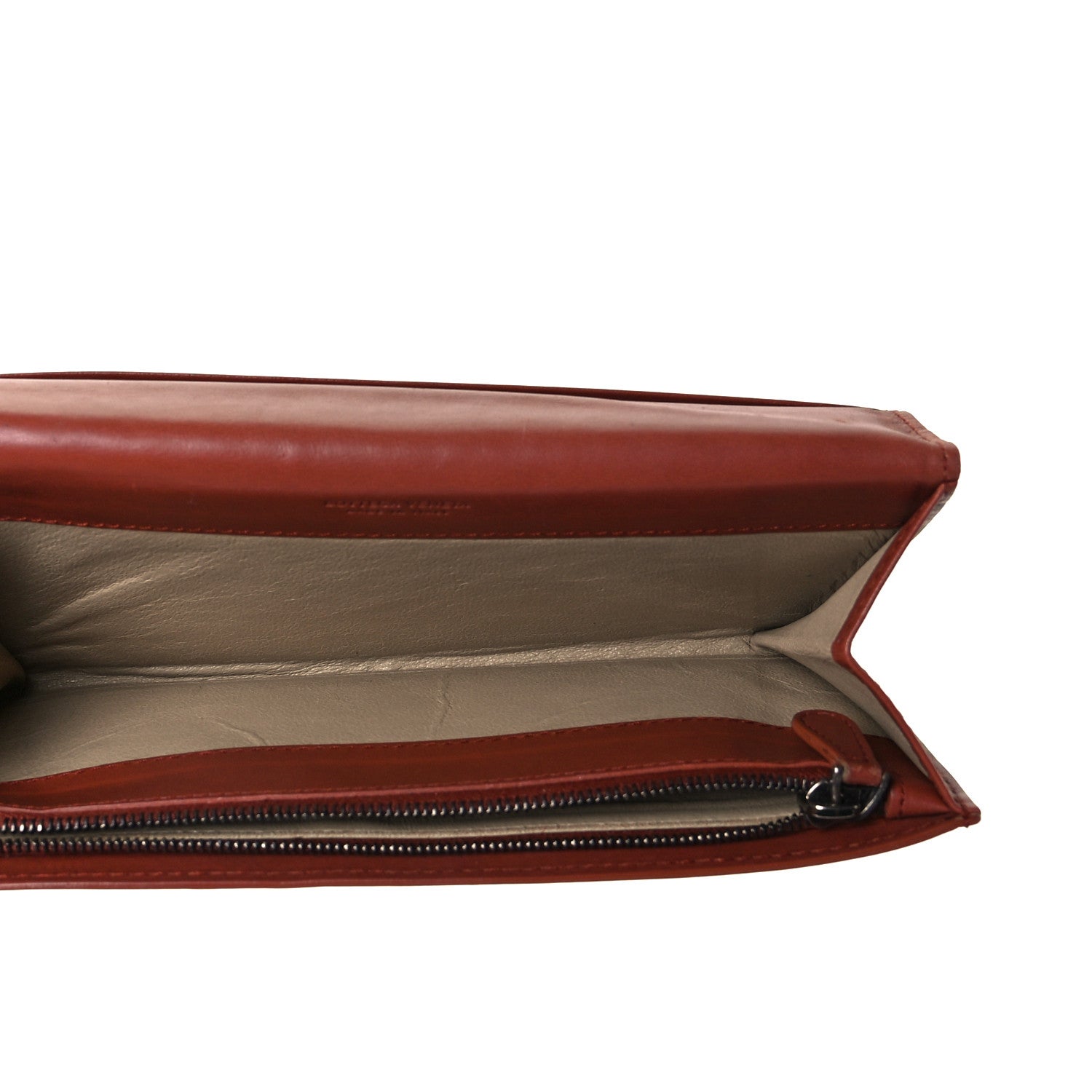 Bottega Veneta Nappa Intrecciato Perforated Continental Flap Wallet 6 of 7