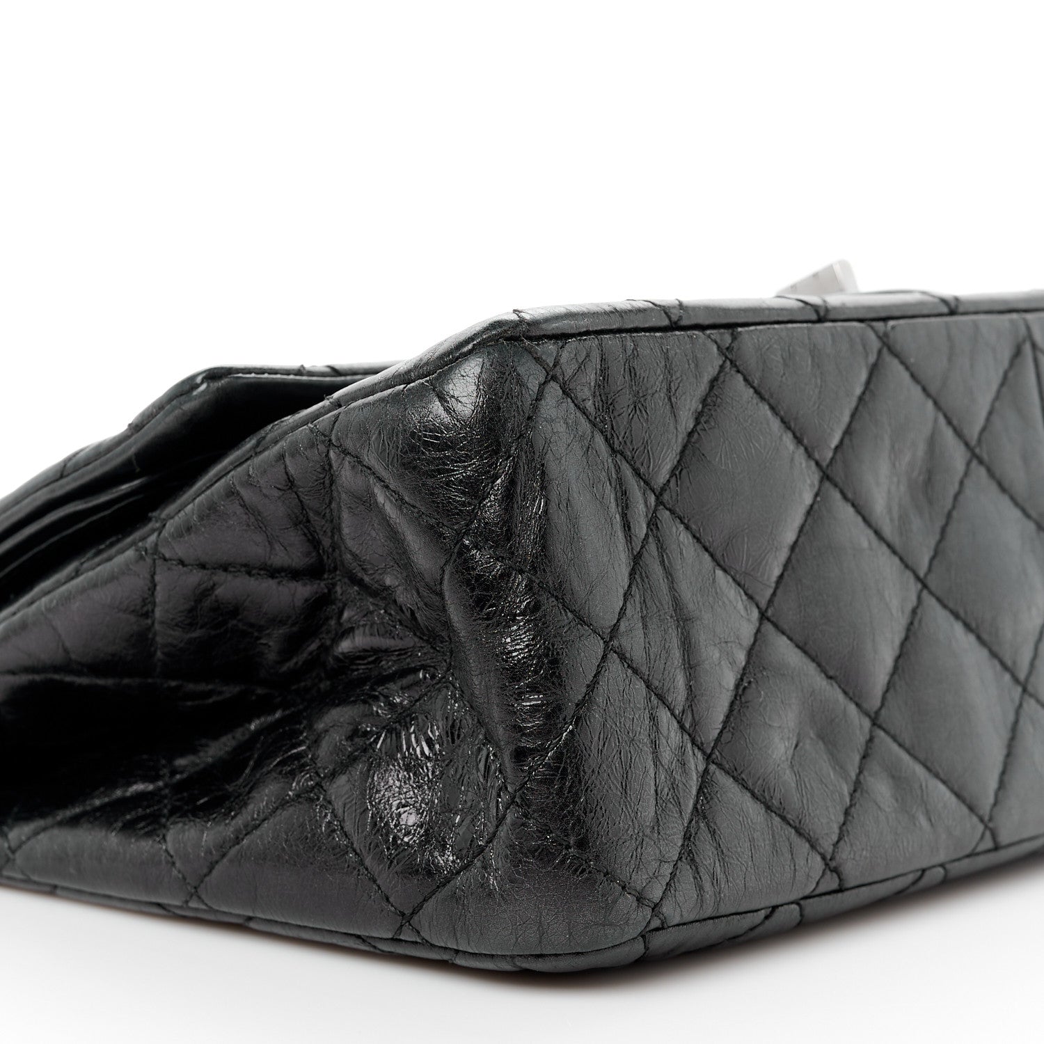 Chanel Aged Calfskin Quilted 2.55 Reissue 227 Flap Black 9 of 12