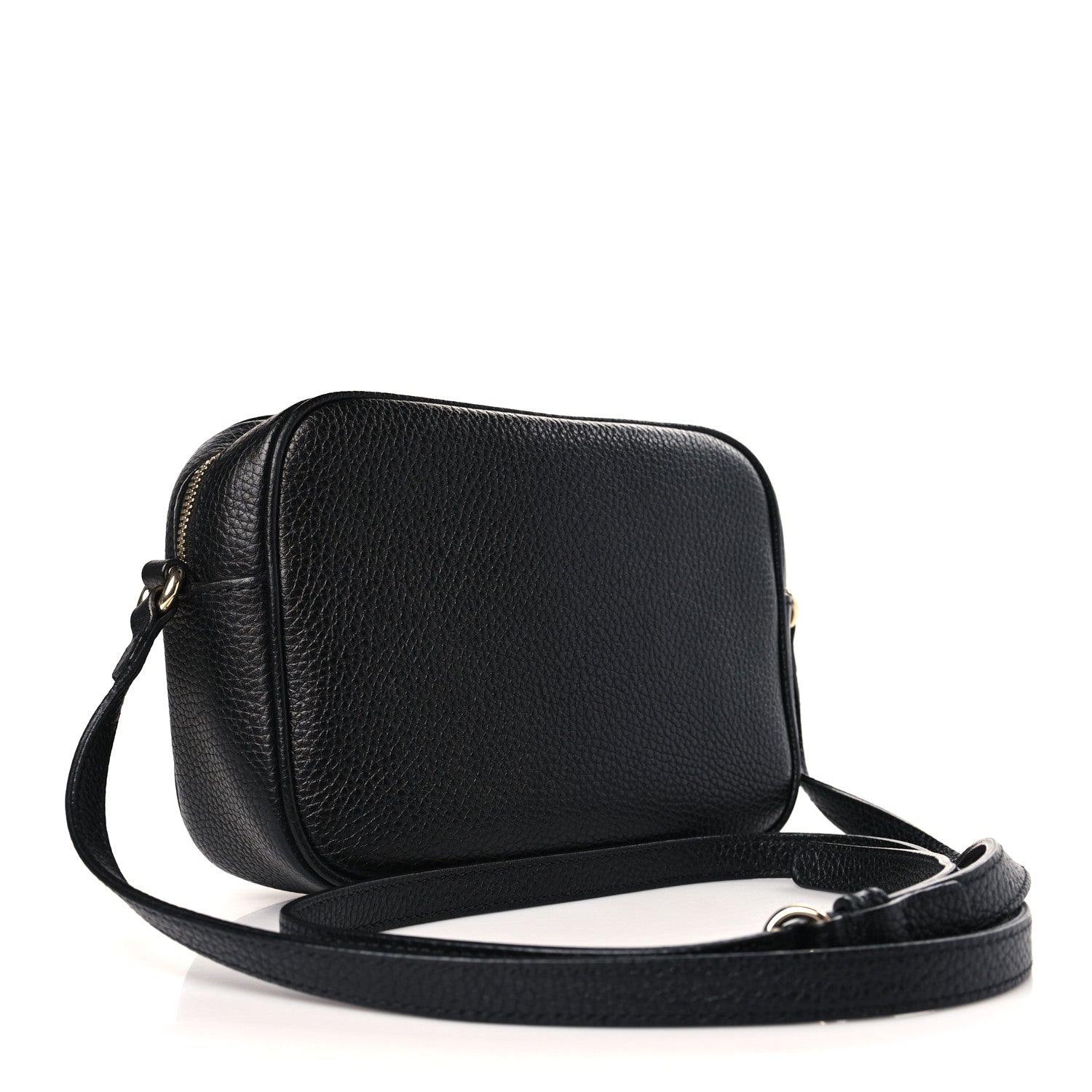 Gucci Pebbled Calfskin Small Soho Disco Bag Black 3 of 9