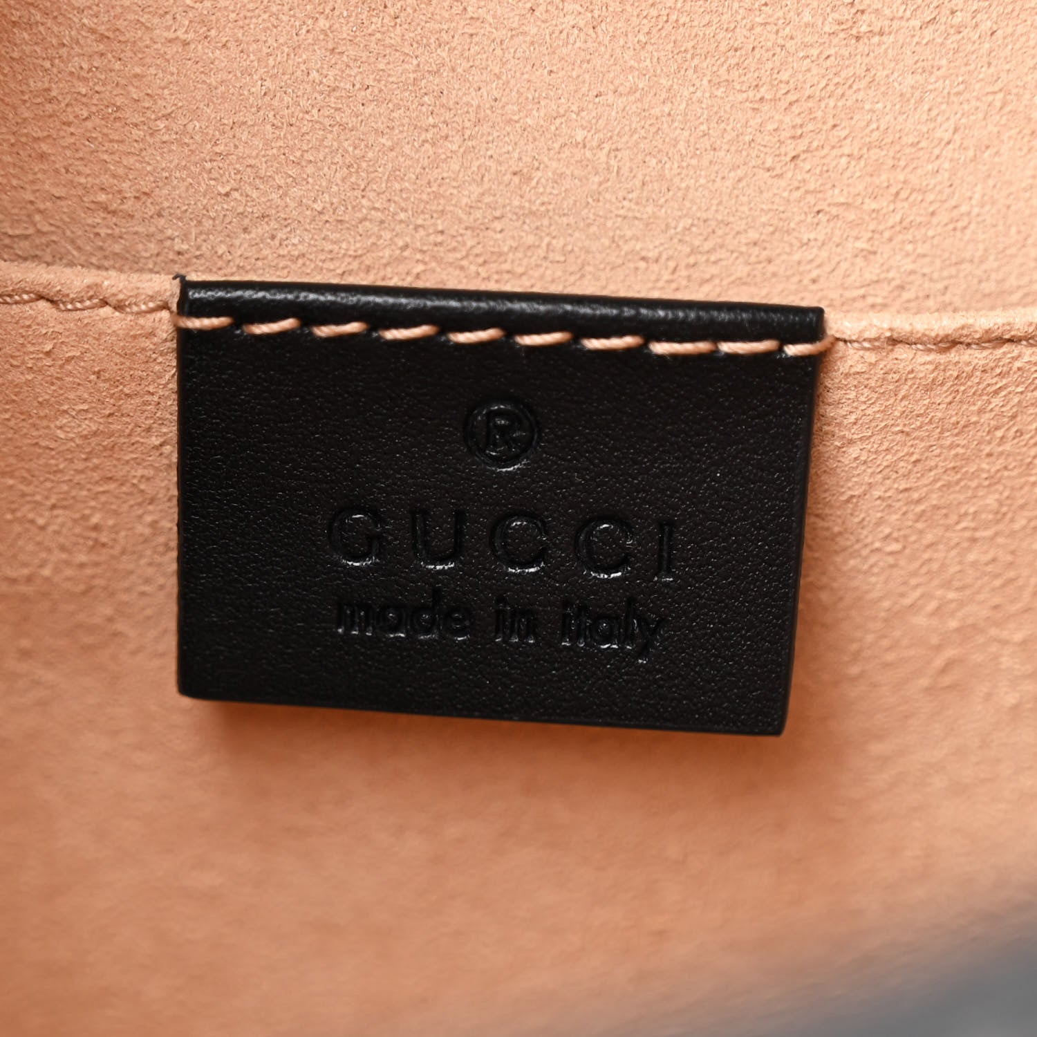 Gucci Guccissima Signature Padlock Backpack Black 6 of 10