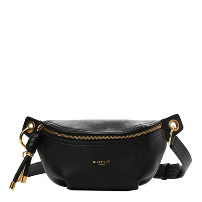 Givenchy Calfskin Mini Whip Belt Bag Black 1 of 8