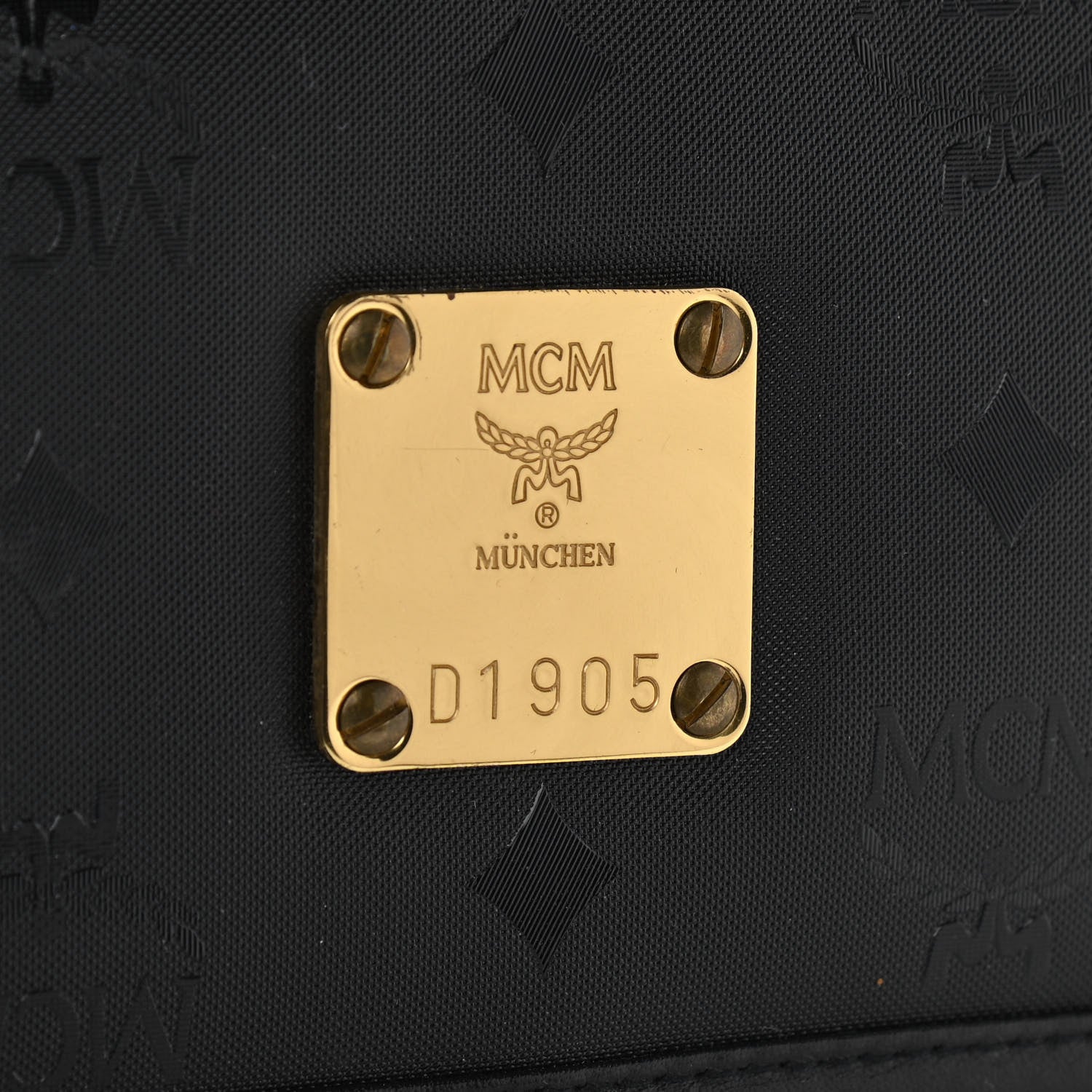 MCM Nylon Visetos Crossbody Black 7 of 11