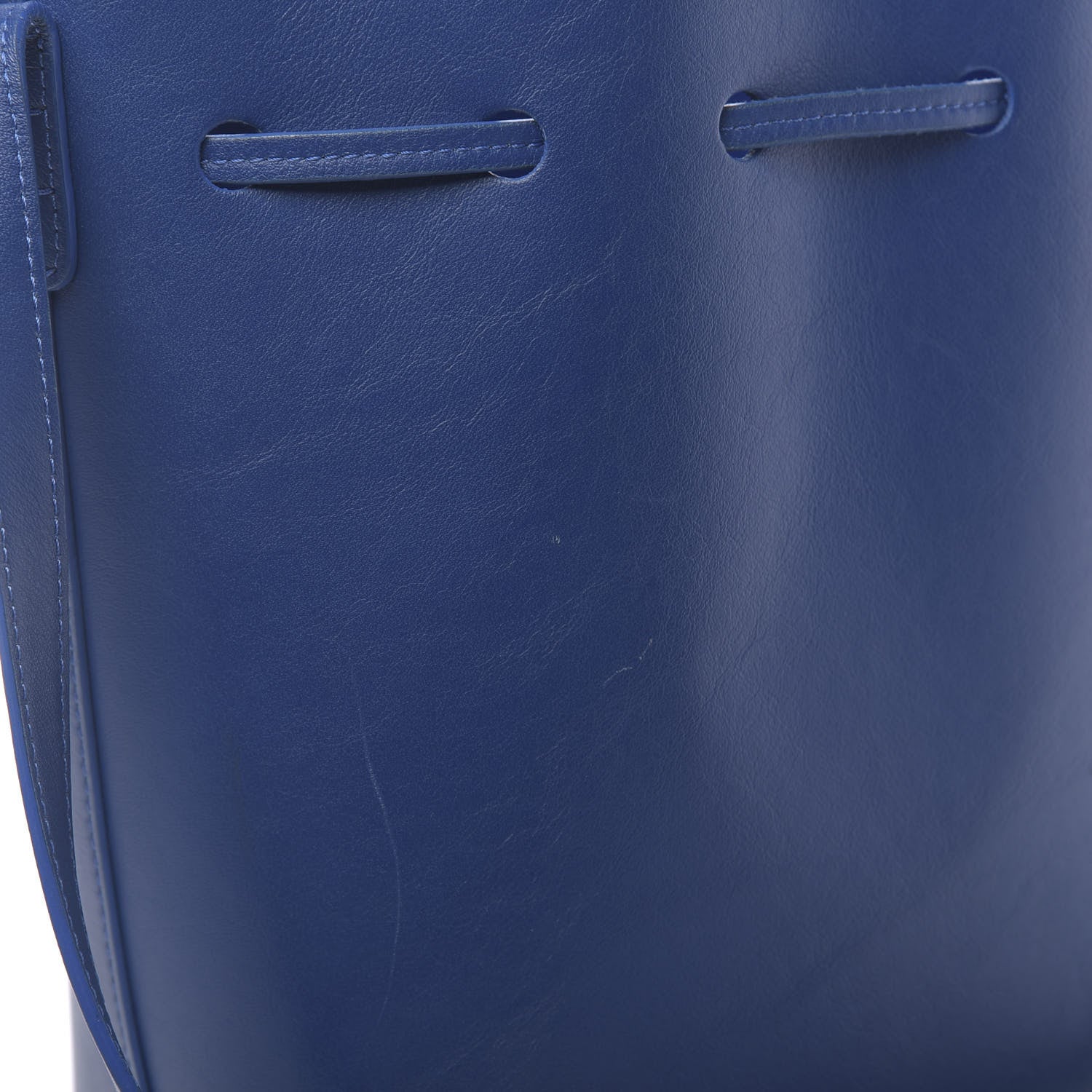 Mansur Gavriel Calfskin Mini Bucket Bag Royal 14 of 16