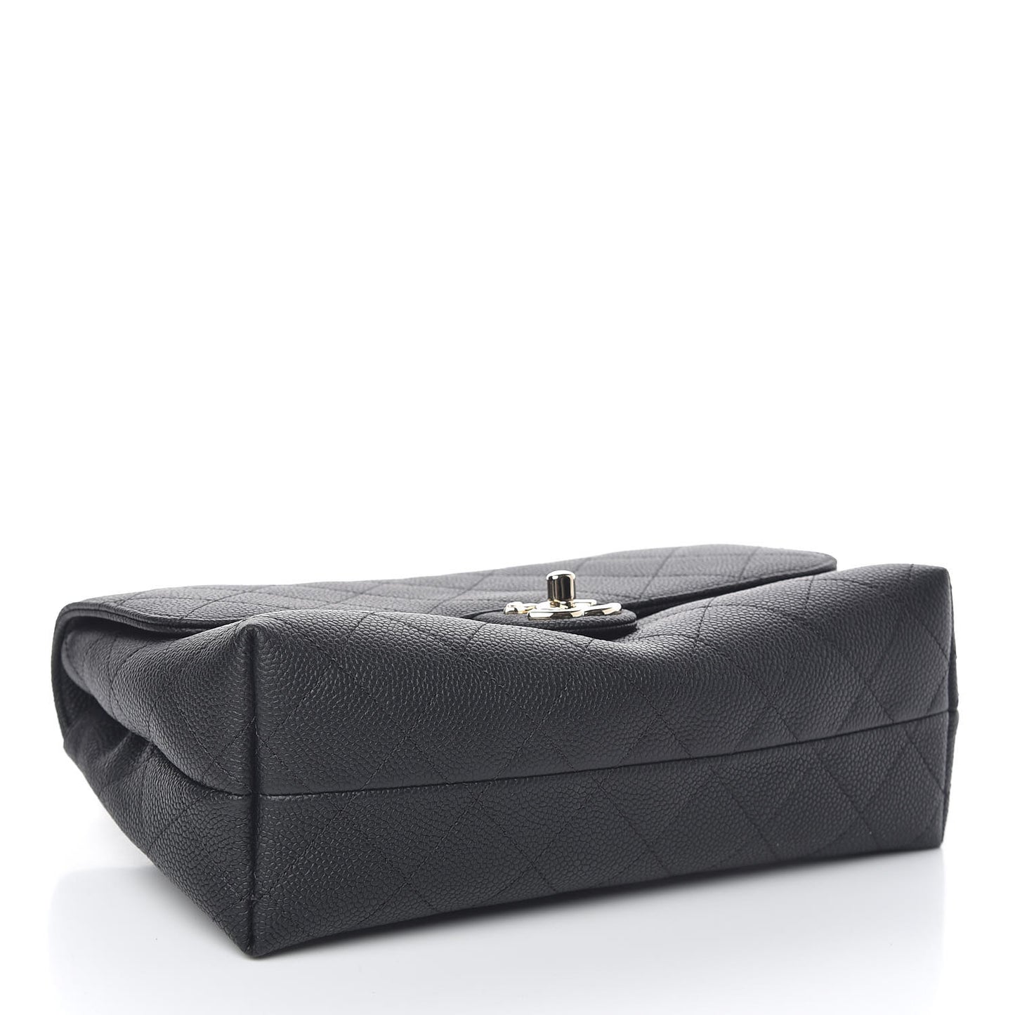Caviar Quilted City Walk Flap Black