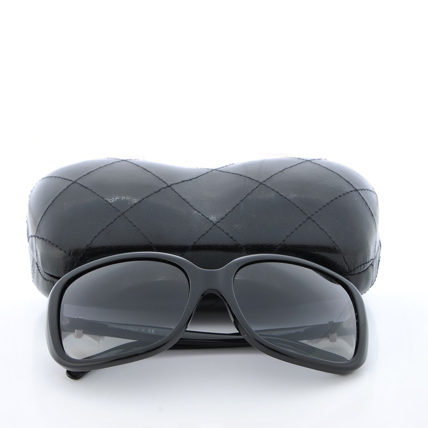 Chanel CC Bow Sunglasses 5171 Black White 9 of 9