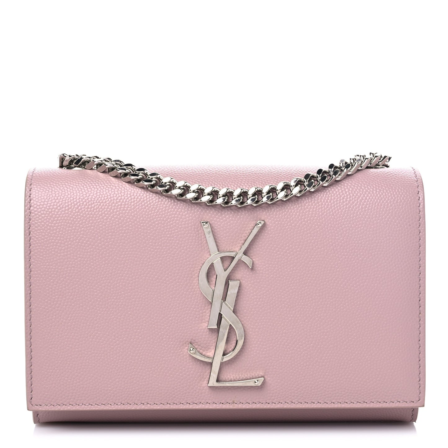 Grain De Poudre Small Classic Monogram Kate Satchel Old Rose