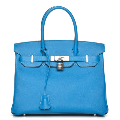 Hermes Epsom Birkin 30 Bleu Zanzibar 1 of 28