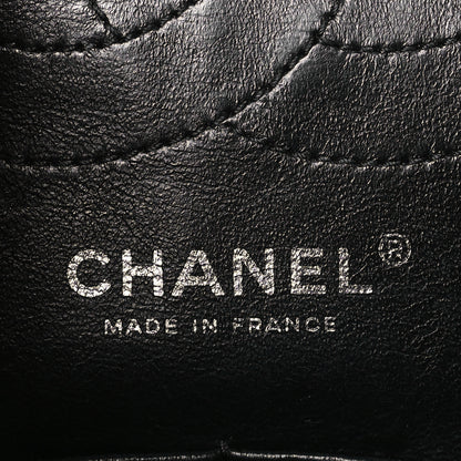 Chanel Aged Calfskin Quilted 2.55 Reissue 225 Flap So Black 6 of 9