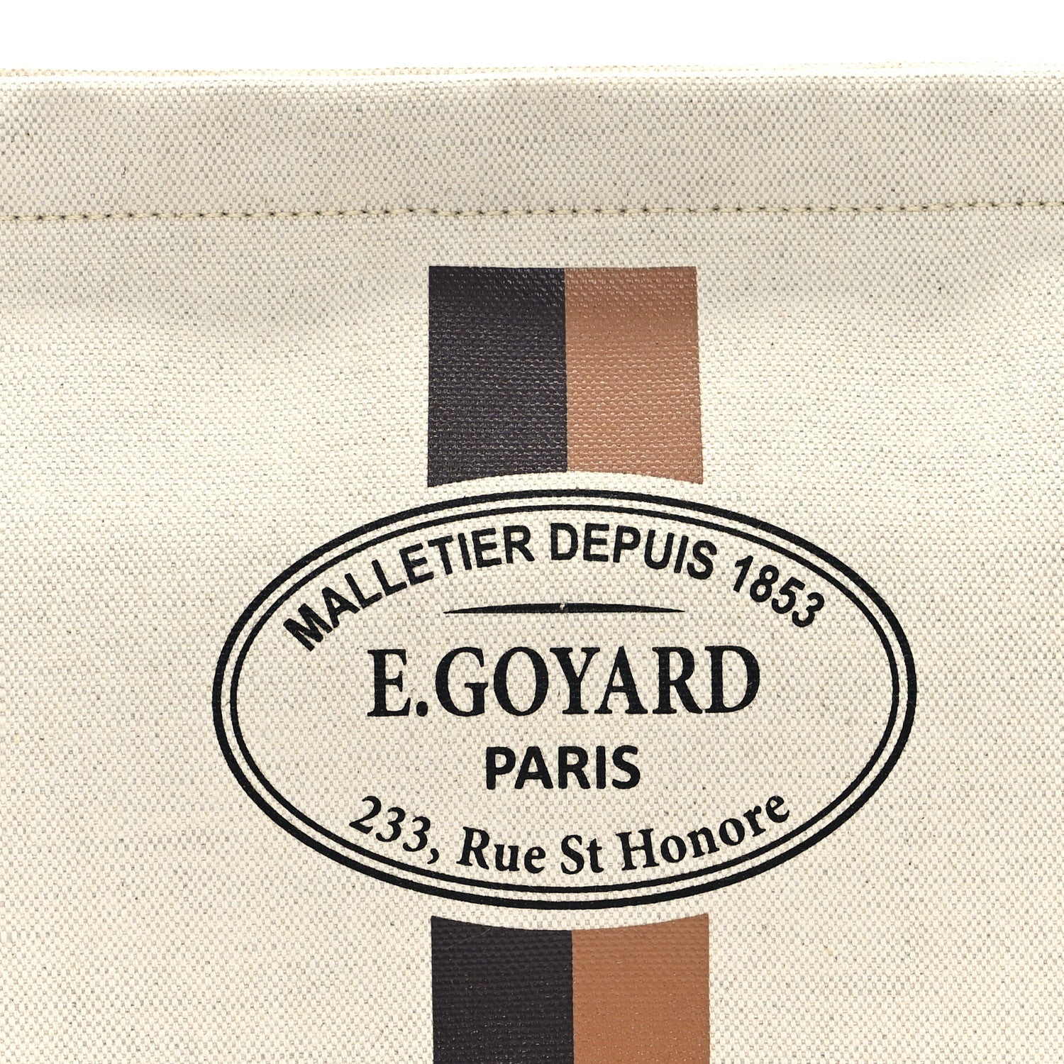 Goyard Canvas Necessaire Organizer Pouch Off White 6 of 9