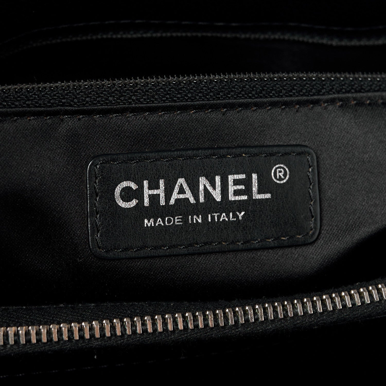 Chanel Caviar Quilted Grand Shopping Tote GST Black 6 of 10