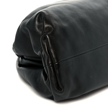 Bottega Veneta Smooth Butter Calf The Pouch Oversized Clutch Black 10 of 11