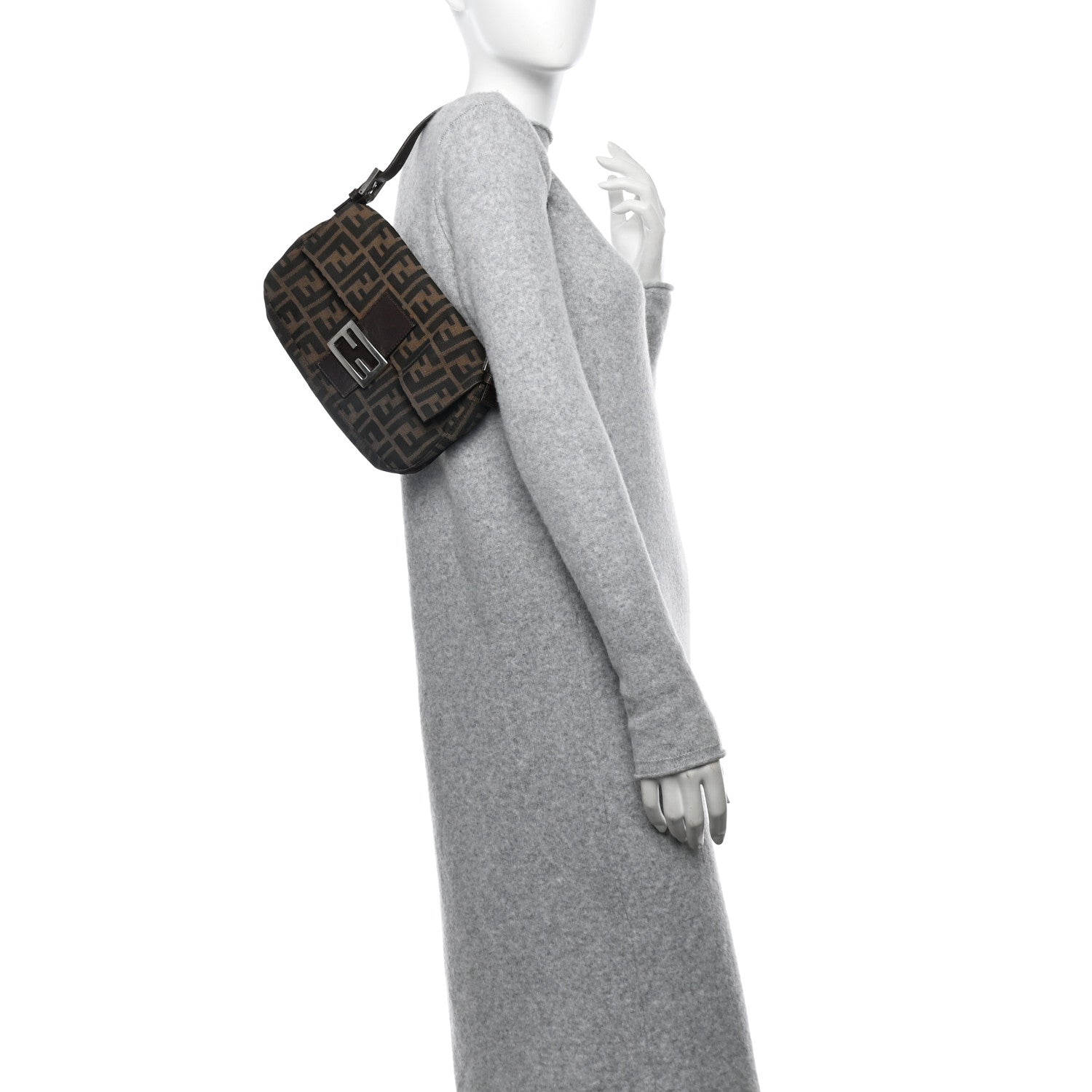 Fendi Zucca Baguette Tobacco 2 of 11
