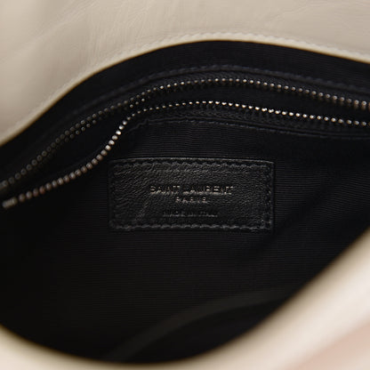 Saint Laurent Crinkled Calfskin Matelasse Monogram Niki Chain Wallet Crema Soft 5 of 8