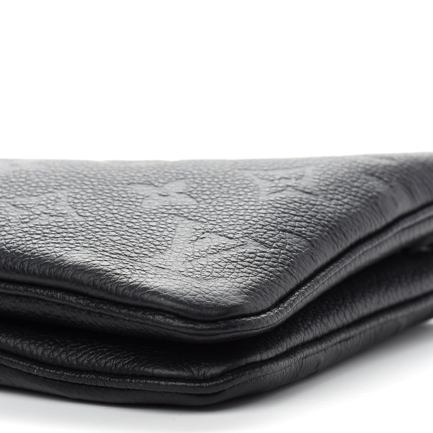 Empreinte Double Zip Pochette Black
