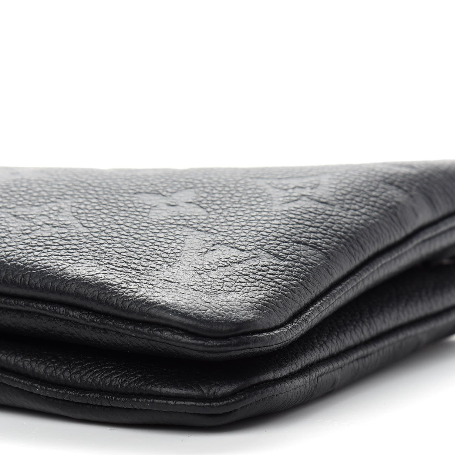 Louis Vuitton Empreinte Double Zip Pochette Black 8 of 9