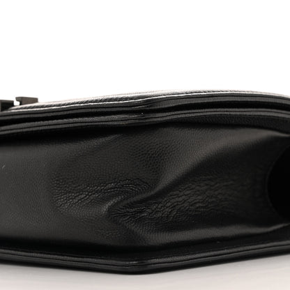 Chanel Caviar Quilted Medium Boy Flap So Black 10 of 13
