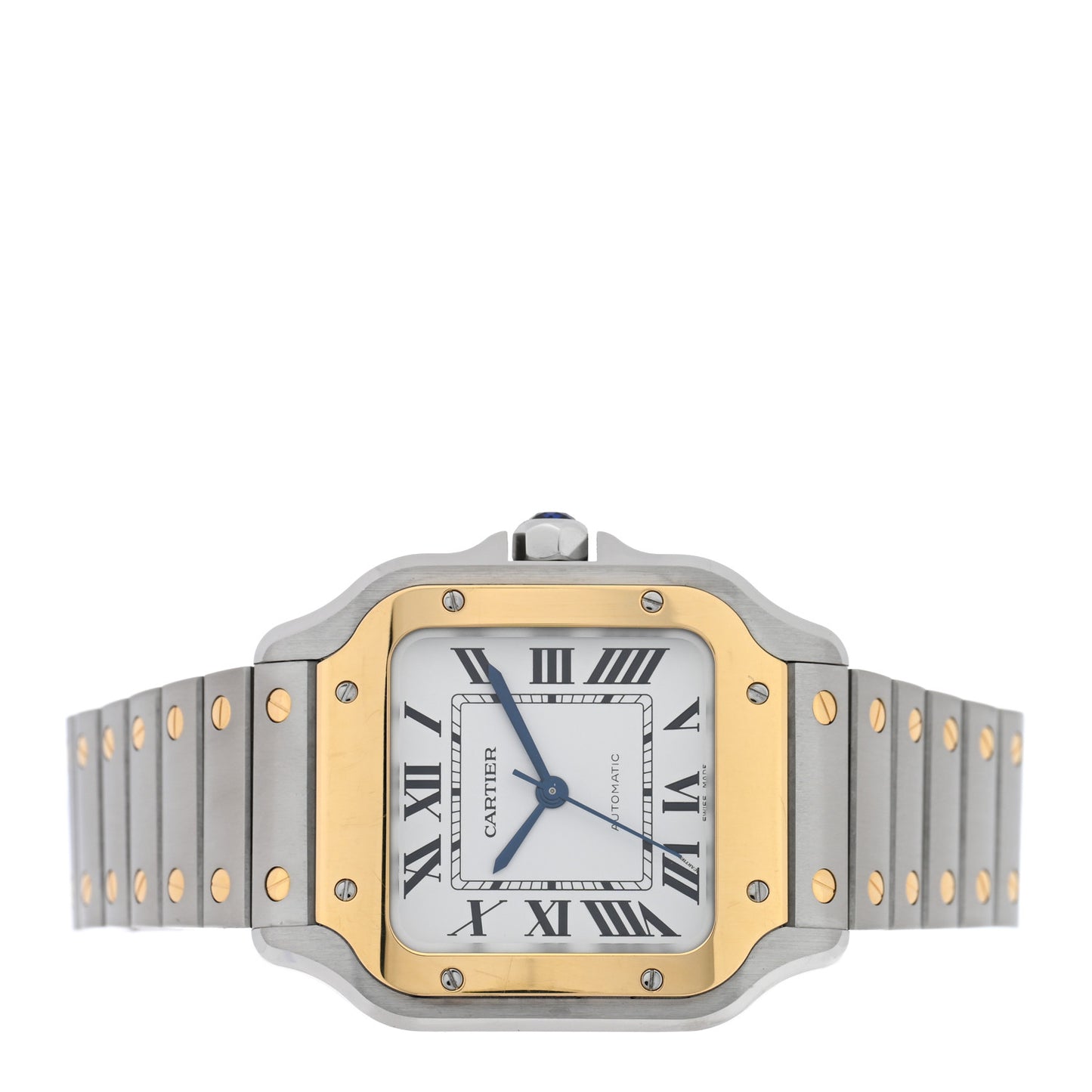 18K Yellow Gold 35mm Santos de Cartier Automatic Watch