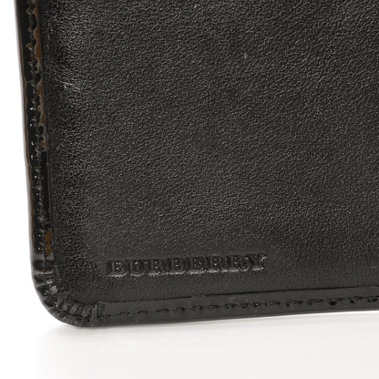 Burberry Supernova Check Penrose Continental Wallet Black 7 of 10