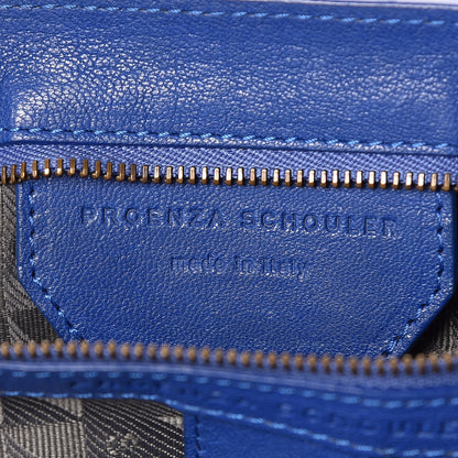 Proenza Schouler Lambskin PS1 Large Satchel Cobalt 7 of 9