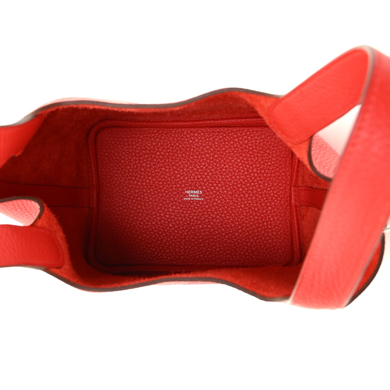 Hermes Taurillon Clemence Picotin Lock 18 PM Rouge De Coeur 5 of 10