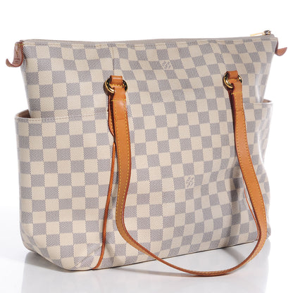 Louis Vuitton Damier Azur Totally MM 3 of 7