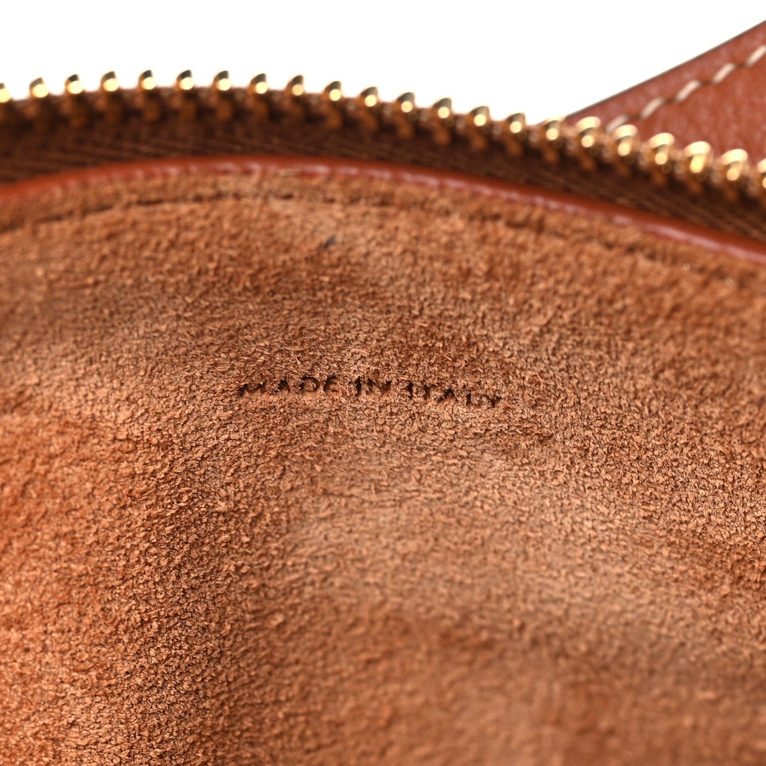 Celine Supple Calfskin Medium Romy Shoulder Bag Tan 7 of 11
