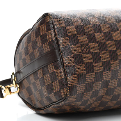 Louis Vuitton Damier Ebene Speedy Bandouliere 25 7 of 8