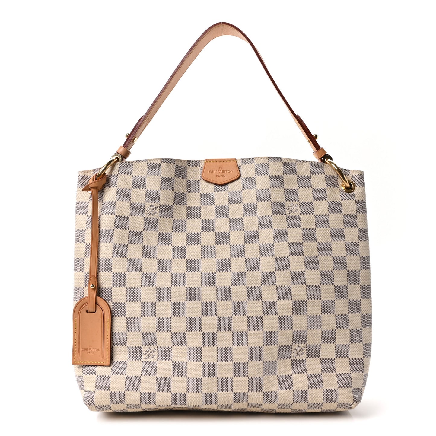 Damier Azur Graceful PM Rose Ballerine