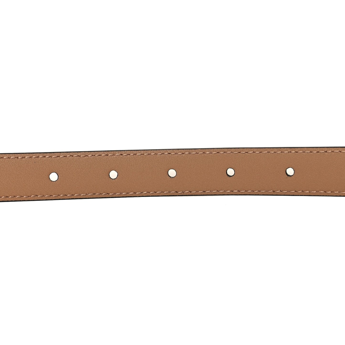 Azalea Calfskin Enamel Monochrome Double G 20mm Belt 70 28 Camelia