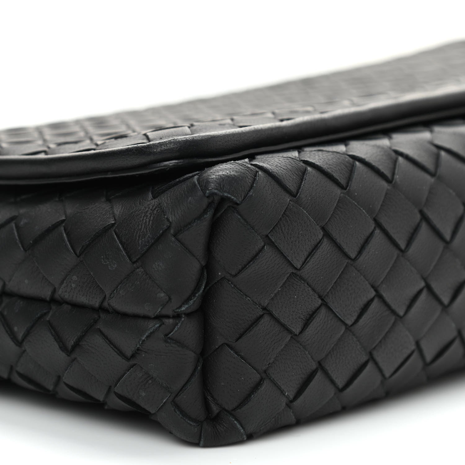 Bottega Veneta Nappa Intrecciato Crossbody Flap Black 6 of 7