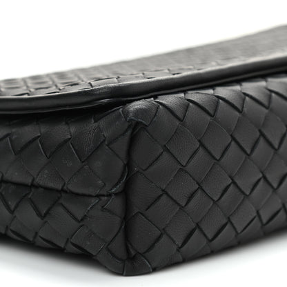 Bottega Veneta Nappa Intrecciato Crossbody Flap Black 6 of 7