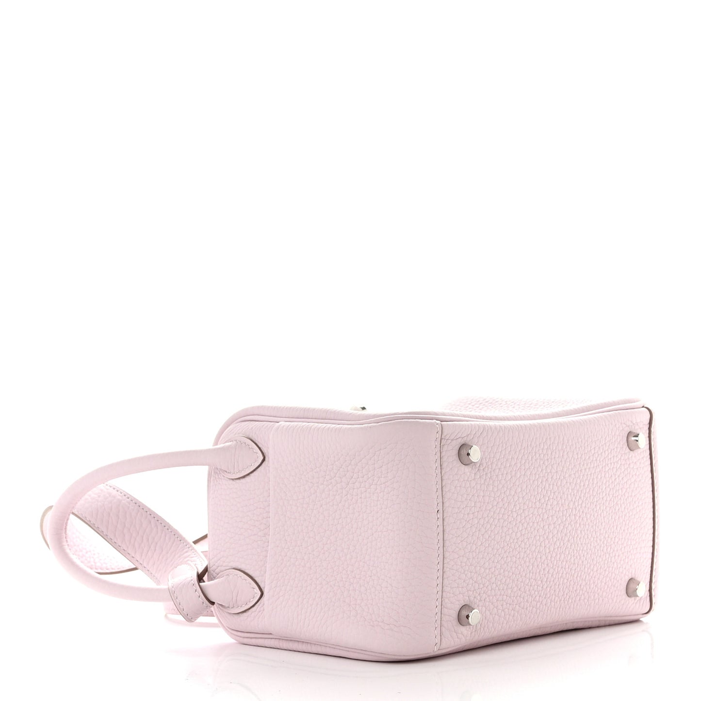Taurillon Clemence Verso Mini Lindy 20 Mauve Pale Mushroom