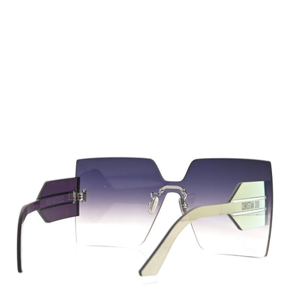 Christian Dior Acetate Diorclub M5U Mask Sunglasses Grey 4 of 7