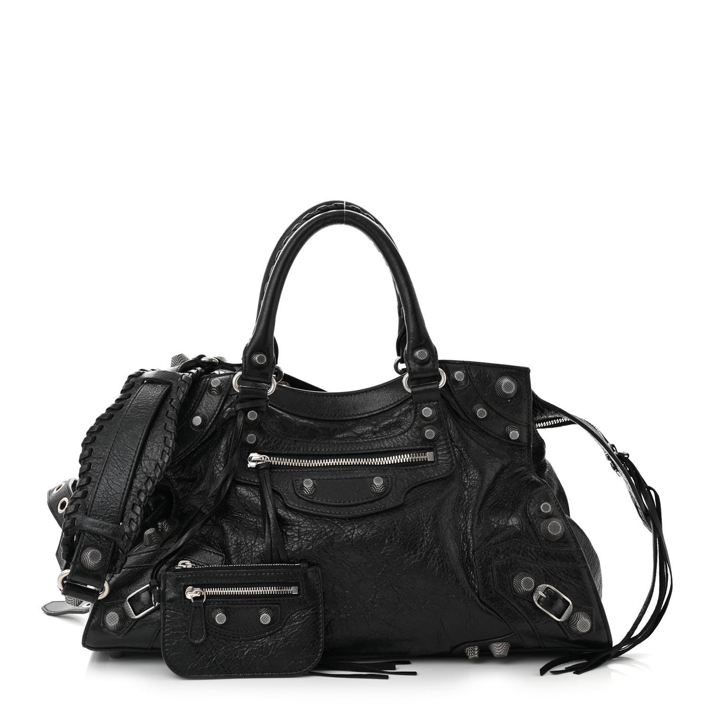 Agneau Arena Neo Cagole City Handbag Black
