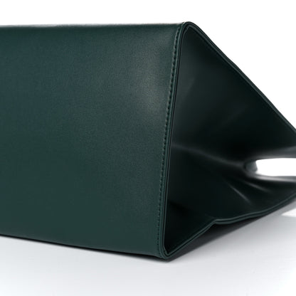 Telfar Vegan Leather Large Shopping Bag Dark Olive 9 of 9