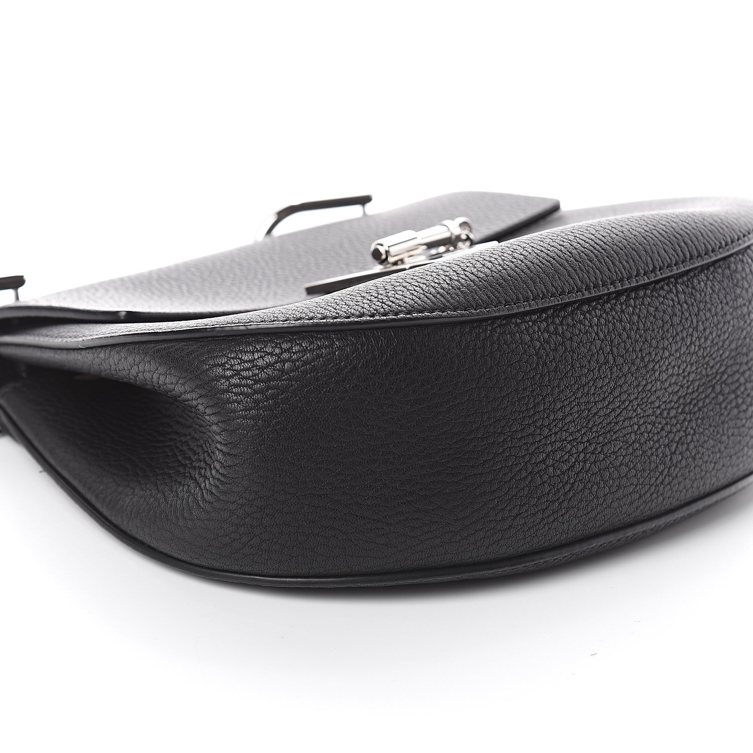 Chloe Grained Lambskin Drew Shoulder Bag Black 6 of 7
