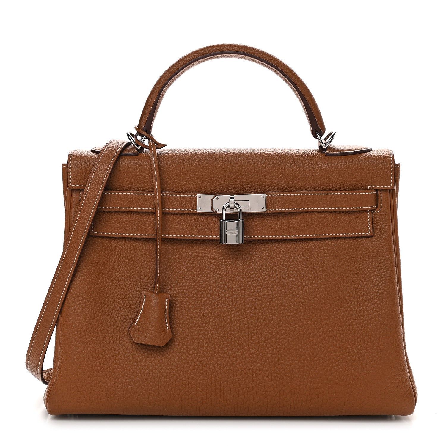 Hermes Togo Kelly Retourne 32 Gold 1 of 10