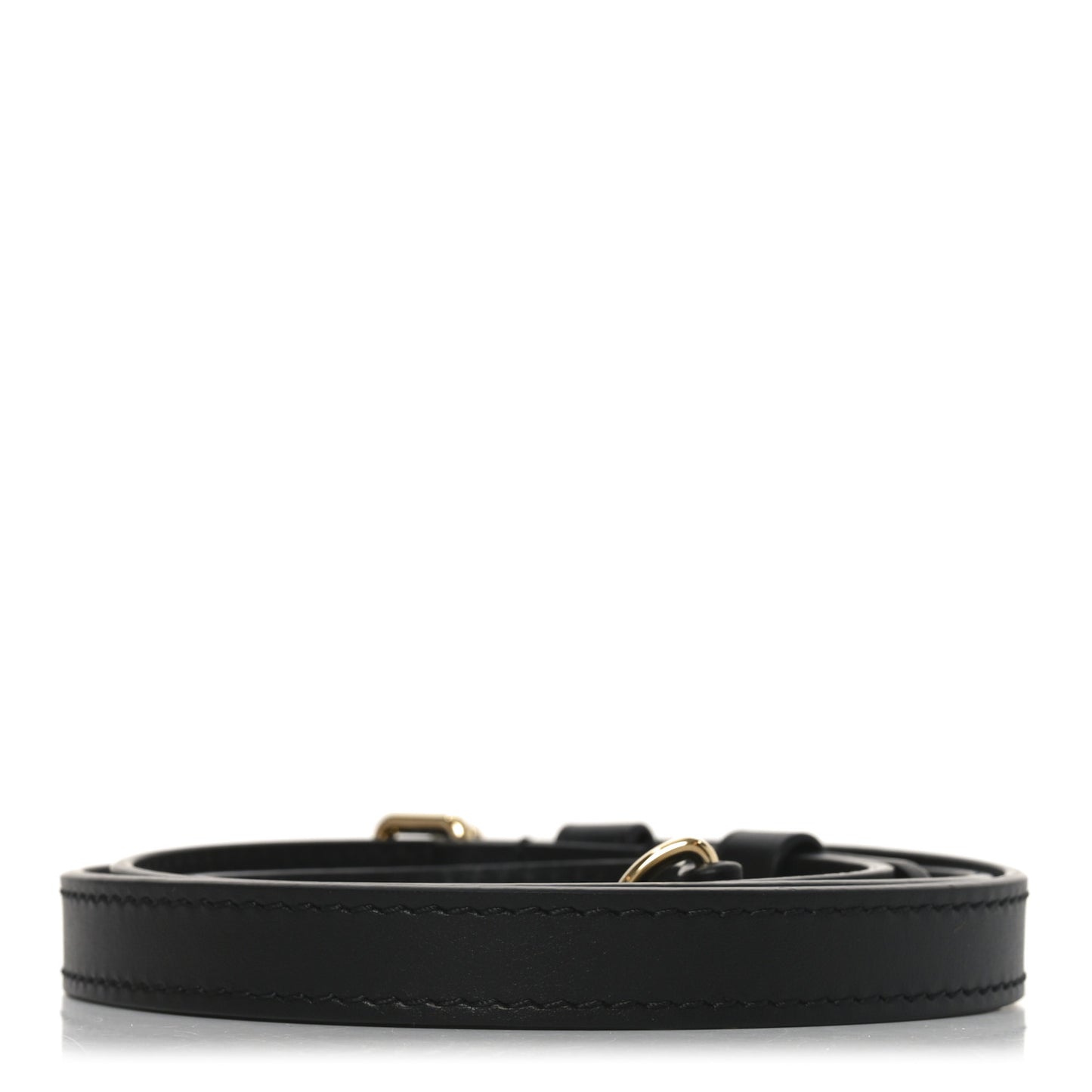Calfskin 16mm Adjustable Shoulder Strap Black