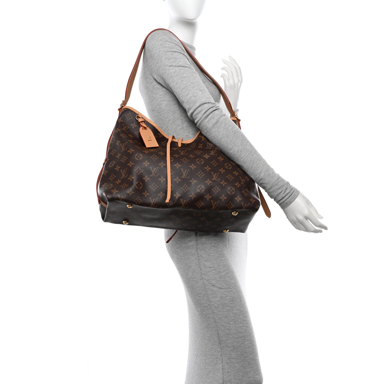 Louis Vuitton Monogram Carryall MM 2 of 10