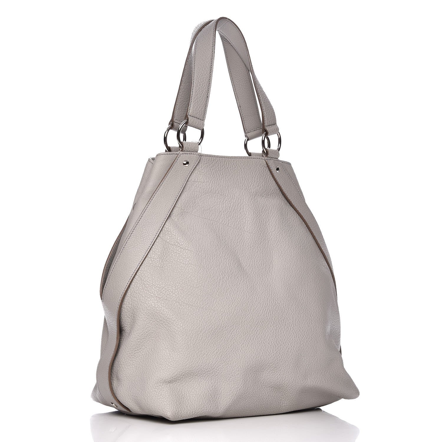 Saint Laurent Buffalo Shopping Tote Grey 3 of 7