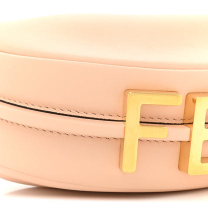 Fendi Vitello Grace Matte Nano Fendigraphy Hobo Charm Light Rose 9 of 10