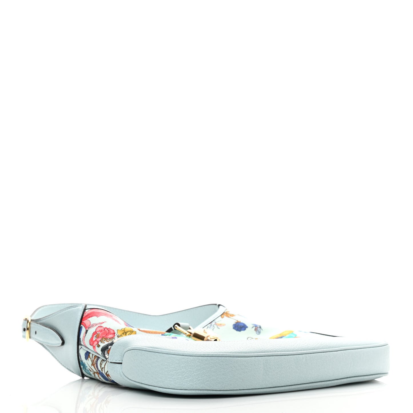 Canvas Flora Medium Jackie Hobo Light Blue