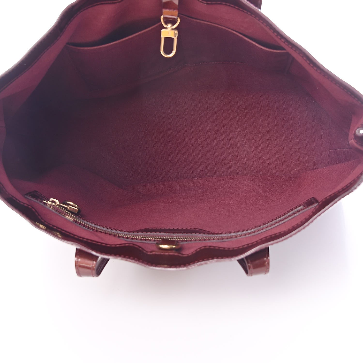 Louis Vuitton Vernis Wilshire MM Rouge Fauviste 5 of 15