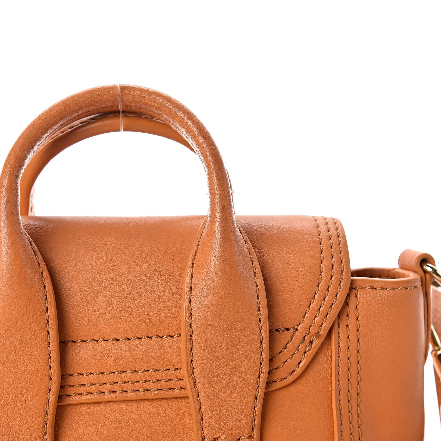 3.1 Smooth Calfskin Nano Pashli Satchel Saffron
