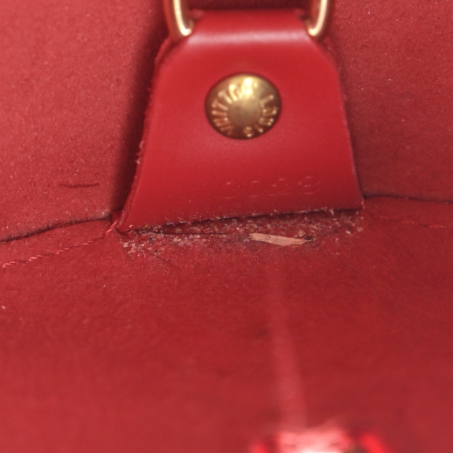 Louis Vuitton Epi Soufflot Castillan Red 7 of 13