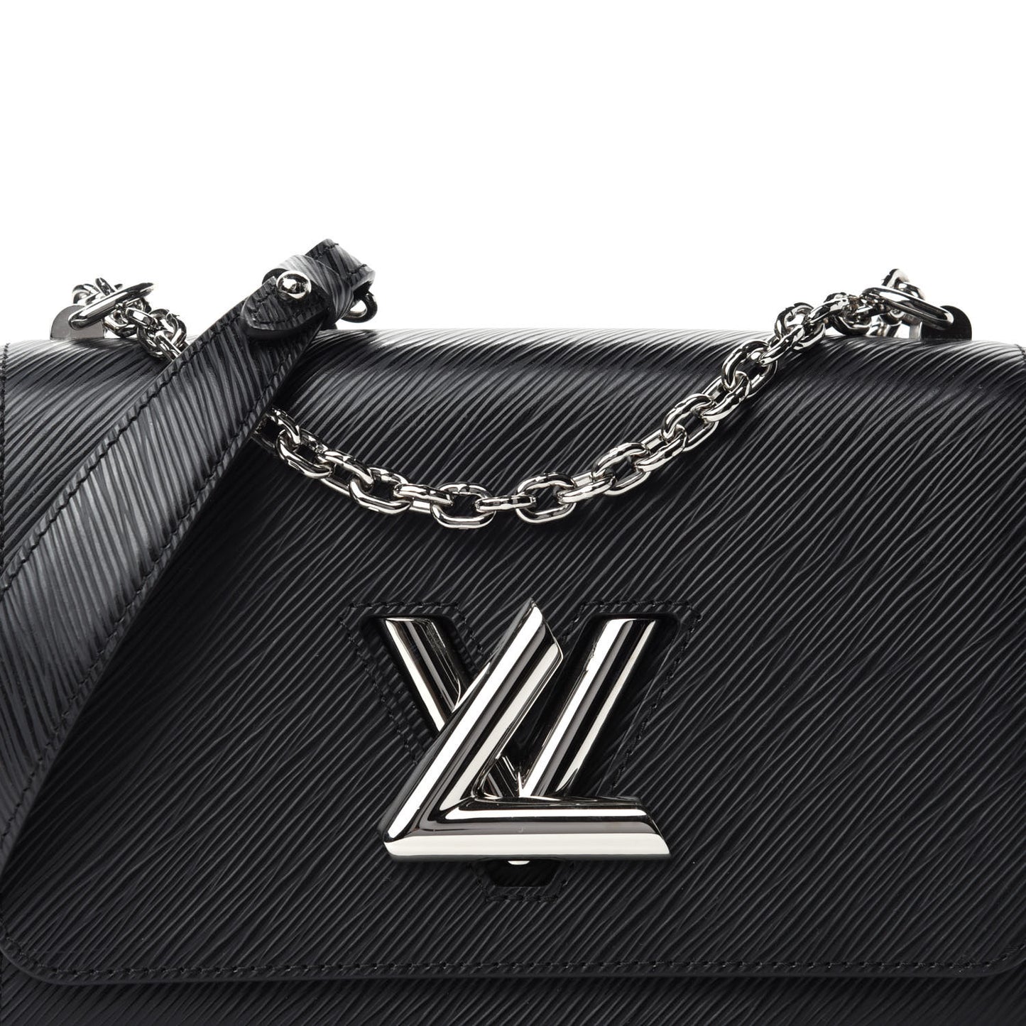 Epi Twist Shoulder Bag MM Black