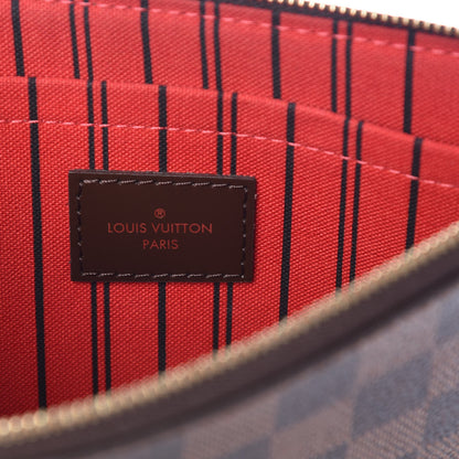 Louis Vuitton Damier Ebene Neverfull MM GM Pochette 6 of 10
