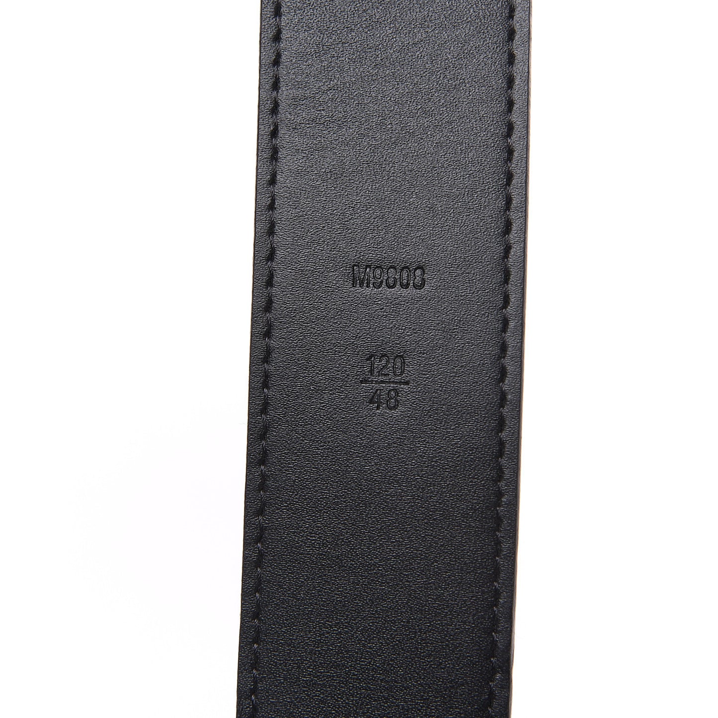 Damier Graphite LV Initiales Belt 120 48